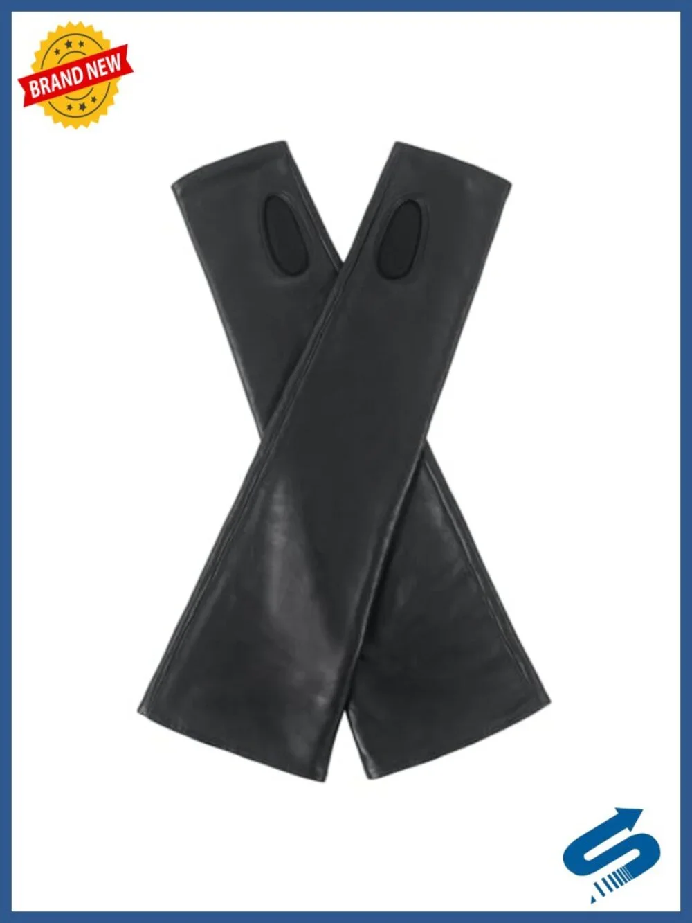 Luwint Leather Fingerless Gloves – Long Opera Driving Gloves Women
